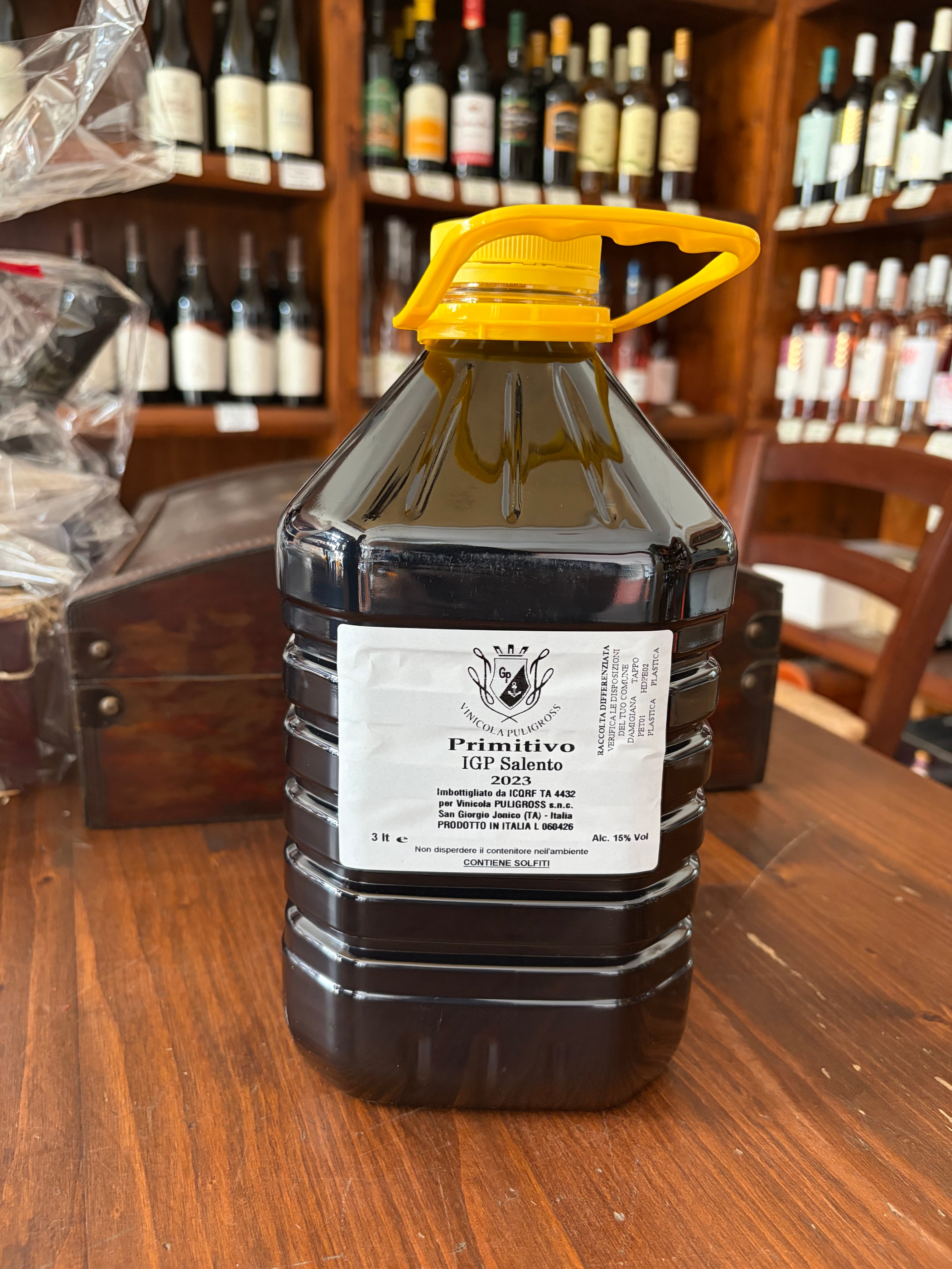 Primitivo IGP da 3lt