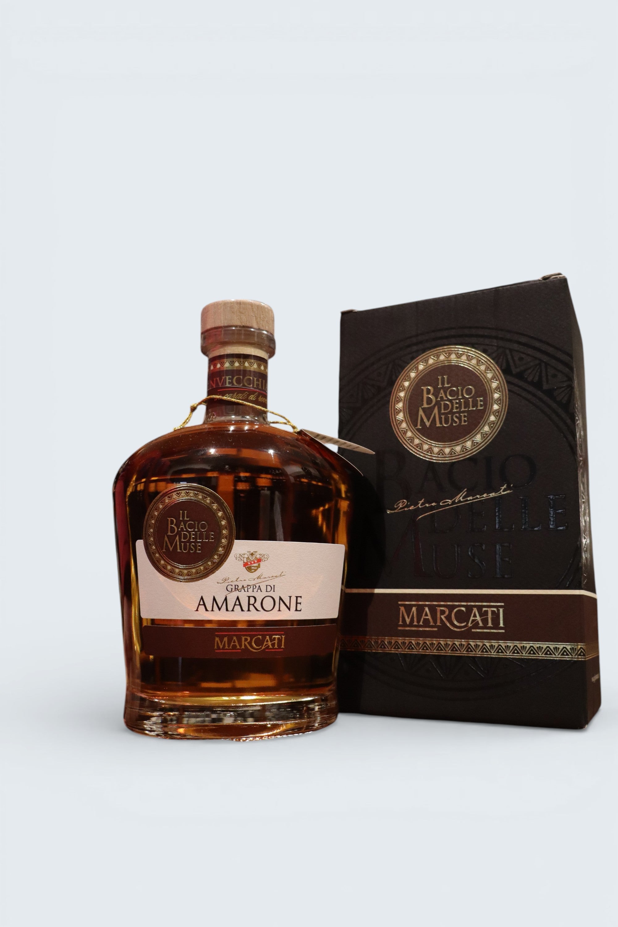 Bacio delle muse grappa di amarone Marcati