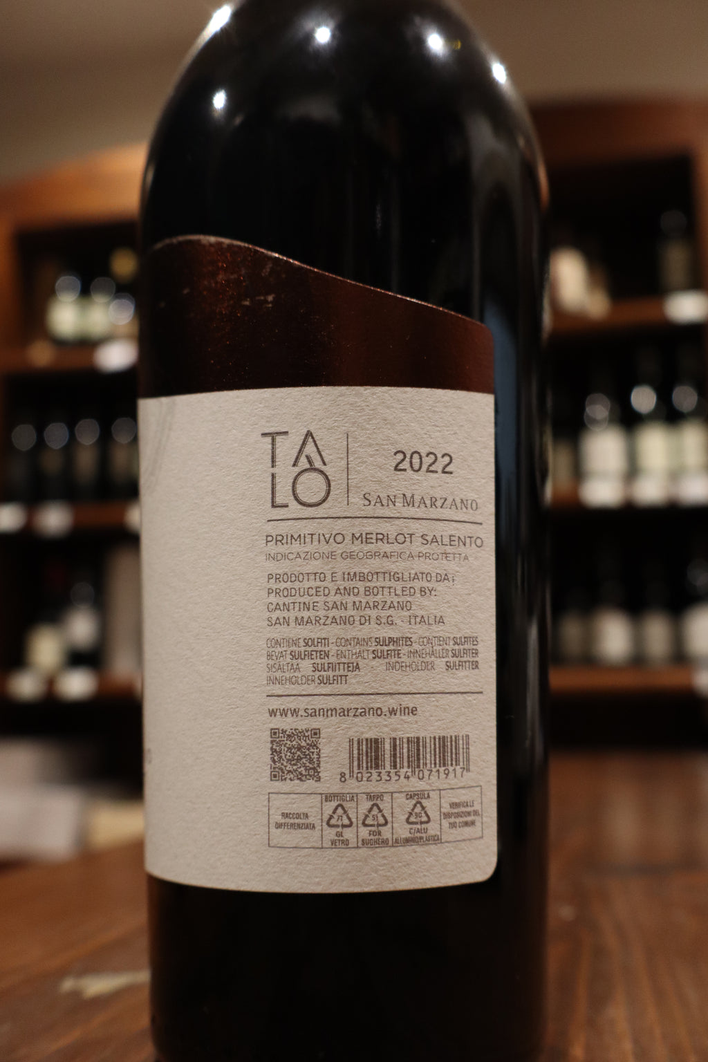 Talò primitivo Merlot