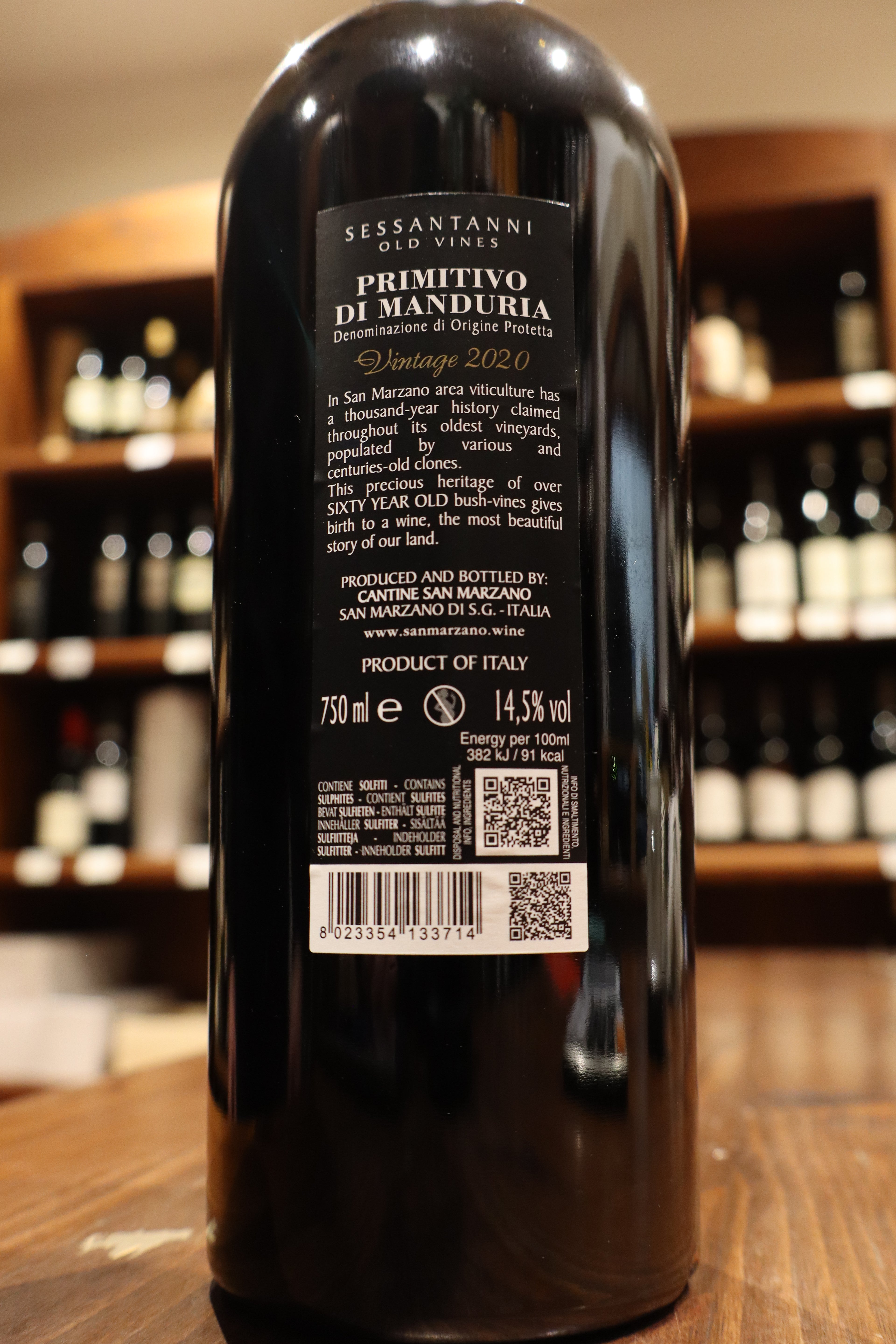Sessantanni Primitivo di Manduria