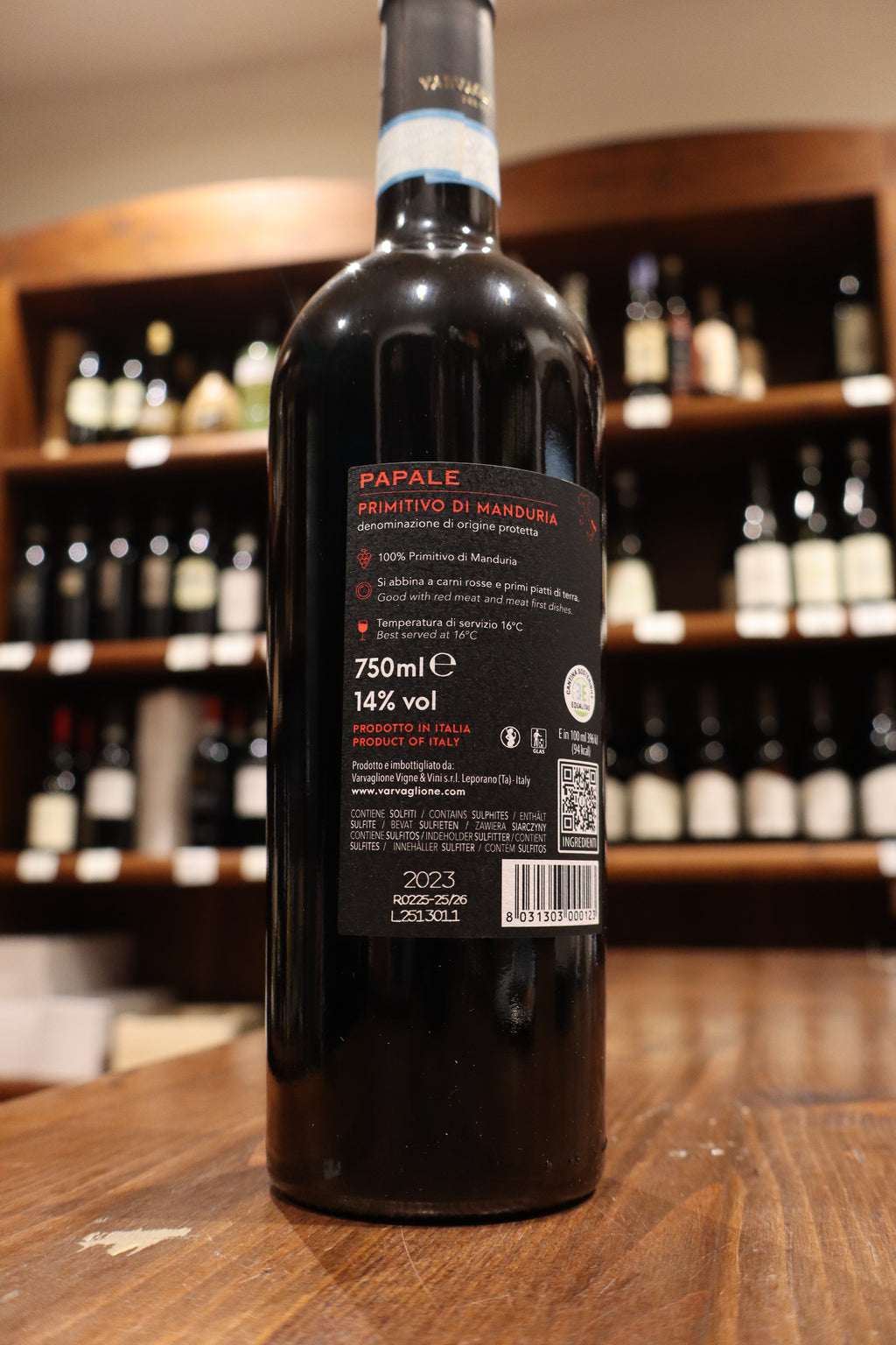 Papale Primitivo di Manduria