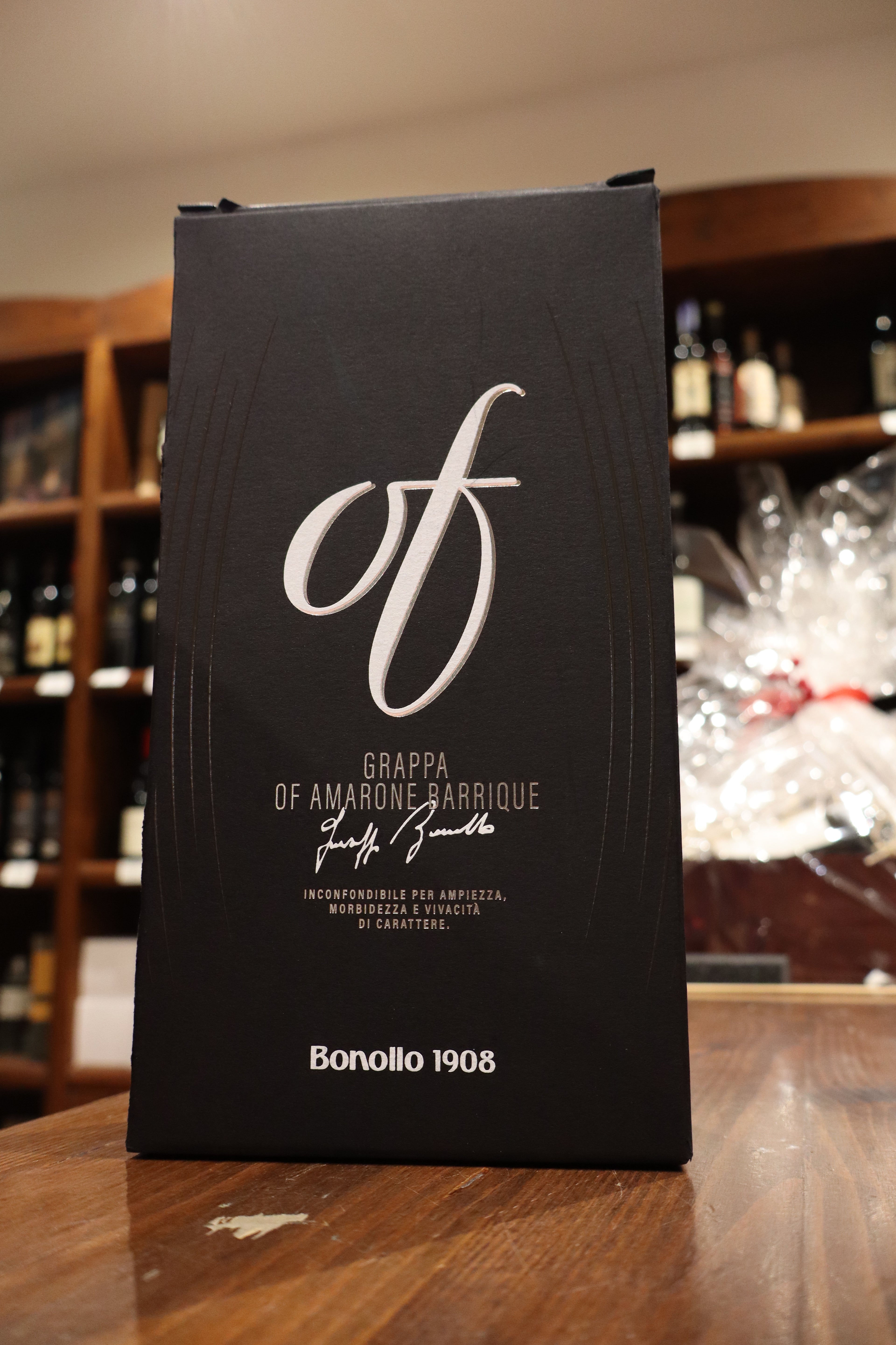 OF Grappa di Amarone Riserva in Barrique