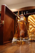 Grappa decanter in vetro di bohemia