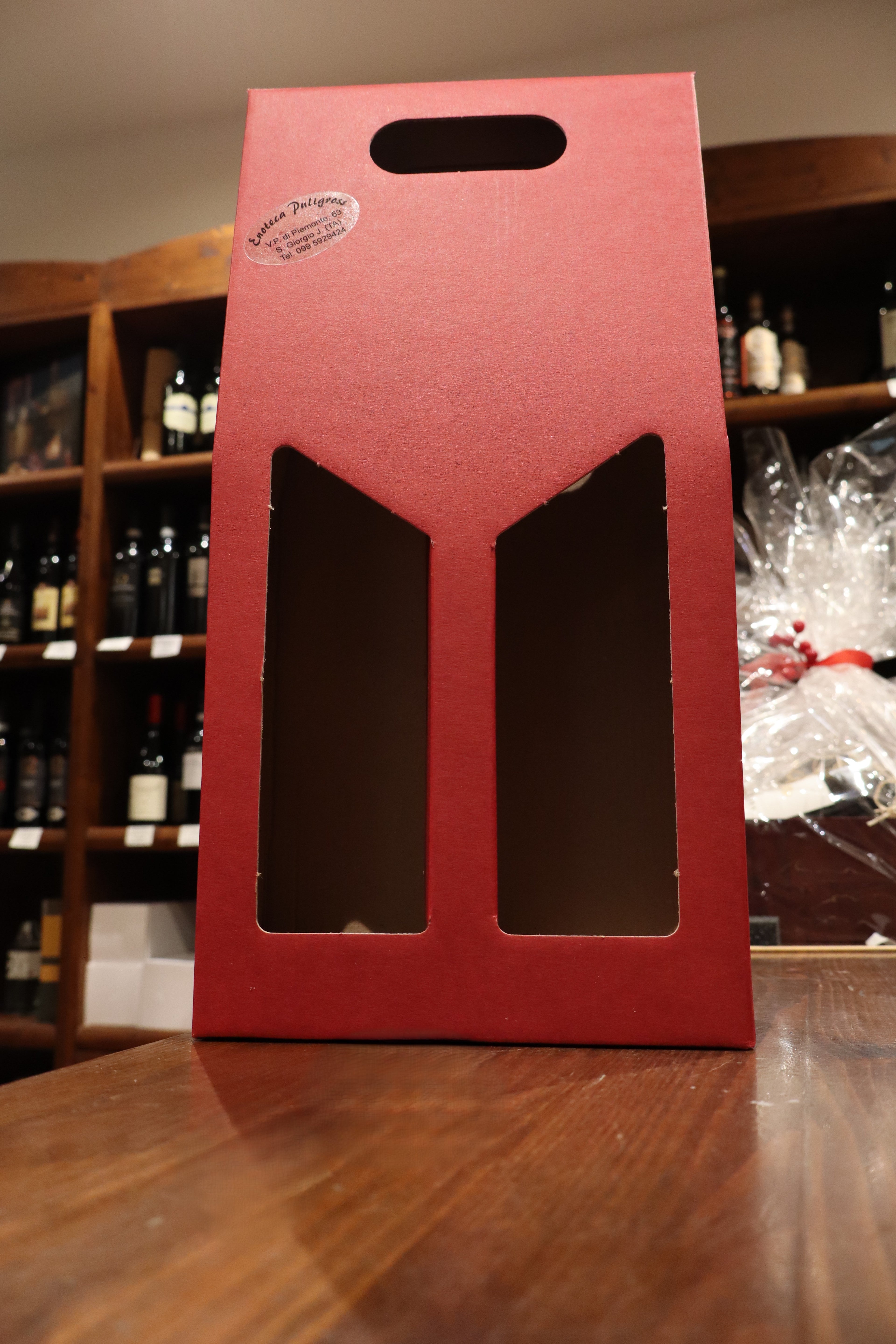 Confezione regalo per due bottiglie