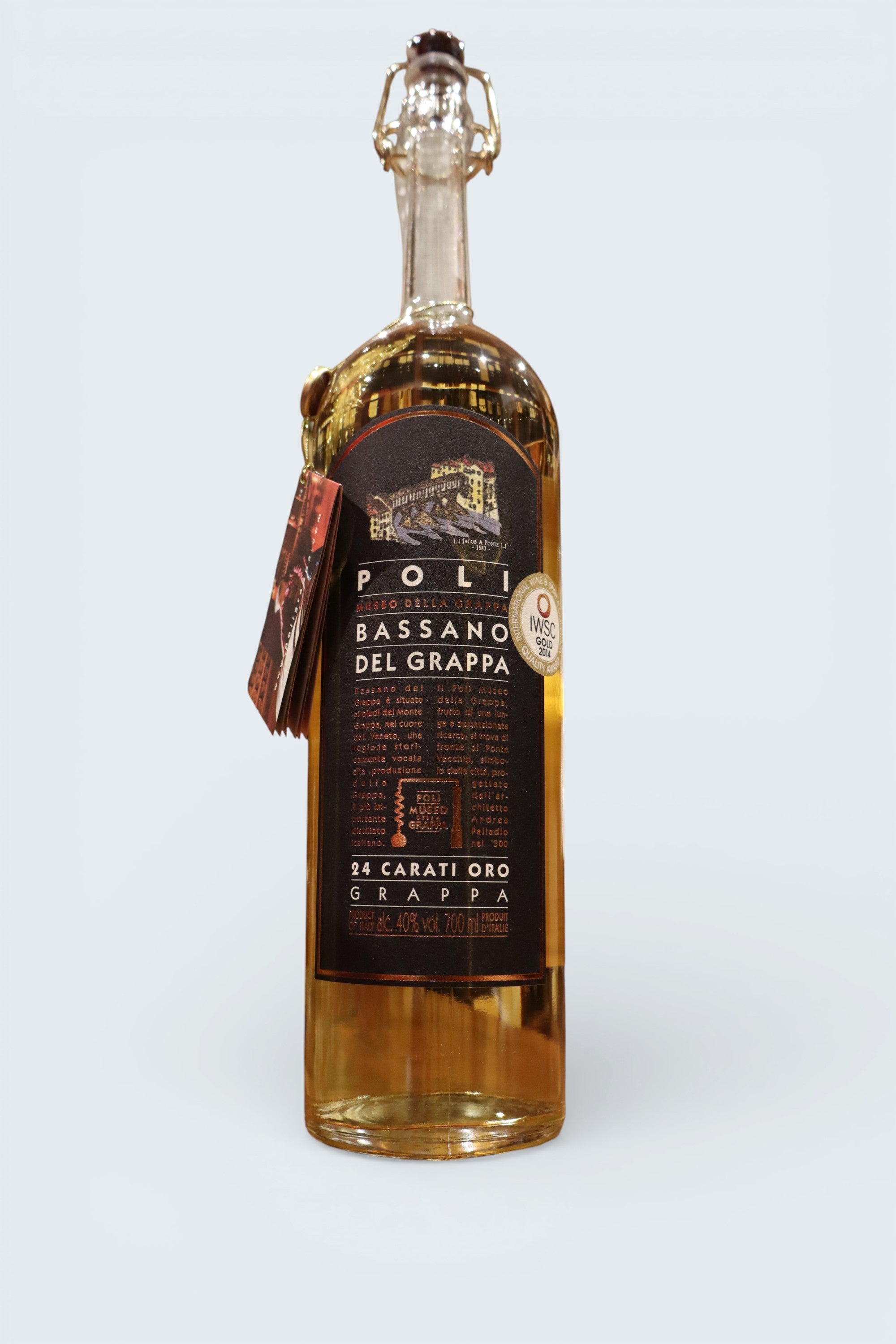 Grappa Poli 24 carati oro